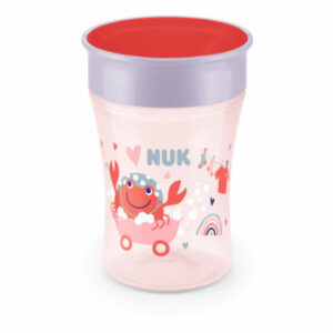 NUK Trinklernbecher Magic Cup 230 ml 360°-Trinkrand rot