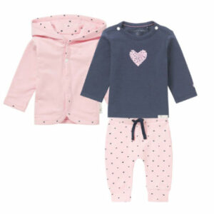 Noppies Set shirt 3 pcs Set Light Rose