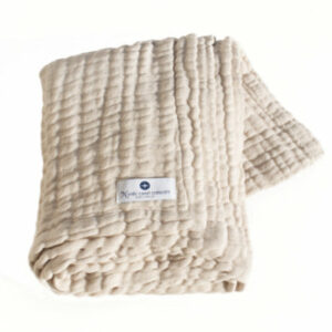 Nordic Coast Company Musselindecke natur weiß 80 x 80 cm
