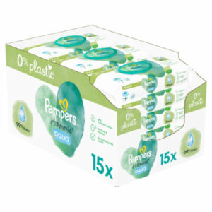 Pampers Feuchttücher Aqua 720 Tücher (15 x 48 Stk)