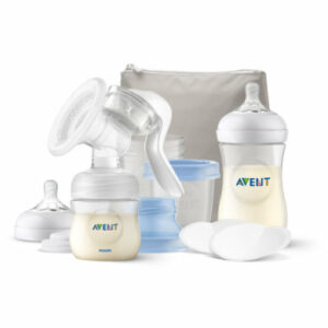 Philips Avent Handmilchpumpe Stillset SCF430/16 mit Natural Motion Technologie