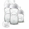 Philips Avent Natural Flaschen-Set Glas für Neugeborene SCD303/01