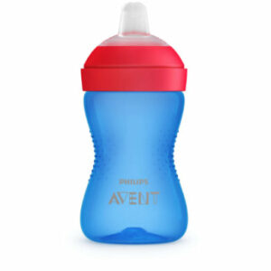 Philips Avent Schnabelbecher SCF802/01 300 ml blau/rot ab dem 9. Monat