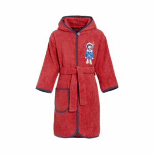 Playshoes Frottee-Bademantel Taucher rot