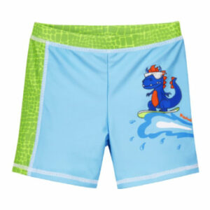 Playshoes UV-Schutz Badeshorts Dino blau-grün