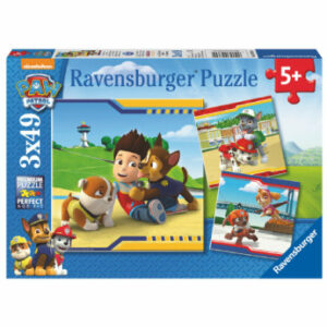 Ravensburger Puzzle 3 x 49 Teile Paw Patrol: Helden mit Fell