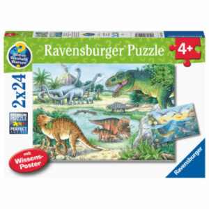 Ravensburger Puzzle WWW: Saurier und ihre Lebensräume