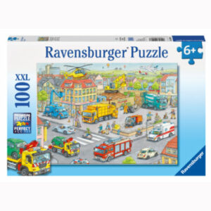 Ravensburger Puzzle XXL 100 Teile - Fahrzeuge in der Stadt