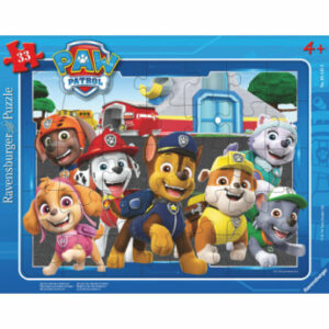 Ravensburger Rahmenpuzzle - Paw Patrol: Auf zum nächsten Abenteuer! 33 Teile