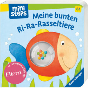 Ravensburger ministeps® Meine bunten Ri-Ra-Rasseltiere