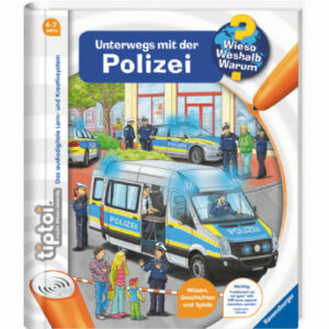 Ravensburger tiptoi® Wieso? Weshalb? Warum? 22: Unterwegs mit der Polizei