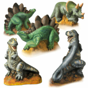 SES Creative® Gipsfiguren - Dinos