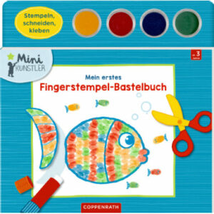 SPIEGELBURG COPPENRATH Mein erstes Fingerstempel-Bastelbuch (Mini-Künstler)