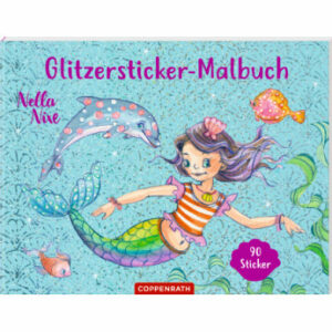 SPIEGELBURG COPPENRATH Nella Nixe: Glitzersticker-Malbuch