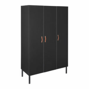 Schardt Kleiderschrank Melody Black 3-türig