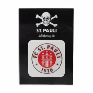 St. Pauli Aufkleber 3D Vereinslogo