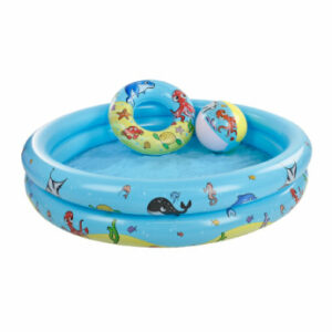 Swim Essentials Playpoolset - Baby pool + Beachball + Swim ring