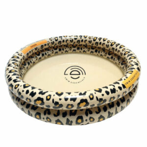 Swim Essentials Printed Baby Pool Beige Leopard 60 cm 2 rings