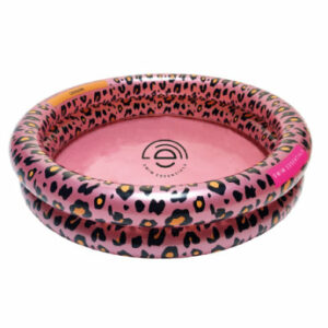 Swim Essentials Printed Baby Pool Rose Gold Leopard 60 cm 2 rings