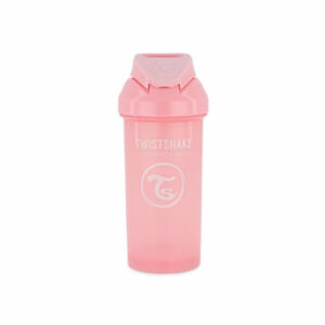 TWISTSHAKE Strohhalmflasche Straw Cup 360 ml 12+ Monate pastel pink