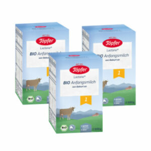 Töpfer Bio Anfangsmilch 1 Lactana 3x 600 g von Geburt an