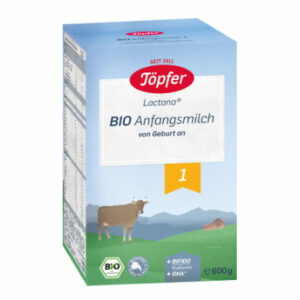 Töpfer Bio Anfangsmilch 1 Lactana 600 g von Geburt an