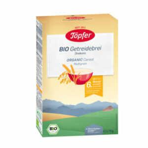 Töpfer Bio Milchbrei Getreidebrei Dreikorn 175 g nach dem 6. Monat