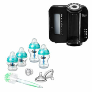 Tommee Tippee Flaschenzubereiter Perfect-Prep inklusive Starterset Advanced Anti-Kolik