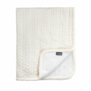 VINTER&BLOOM Kuscheldecke Cuddly Ivory