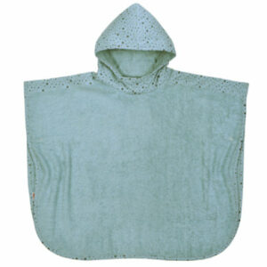 WÖRNER SÜDFROTTIER Badeponcho Sterne eisblau 60 x 75 cm