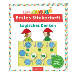 arsEdition Lernraupe Erstes Stickerheft - Logisches Denken