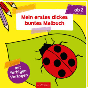 arsEdition Mein erstes dickes buntes Malbuch