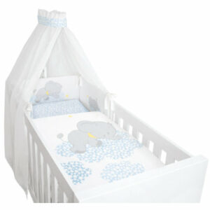 bebella vital Bettset 4-tlg. Lunafant blau