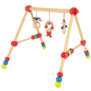 bieco Baby Holz-Gym mit Spielbogen