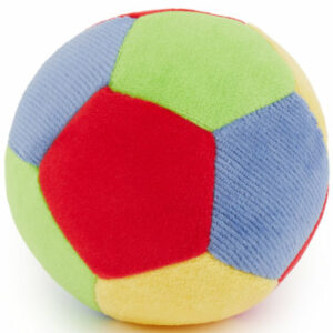 bieco Baby Velours-Ball mit Rassel 10 cm