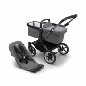 bugaboo Kombikinderwagen Donkey 5 Base Graphite/Grey Melange