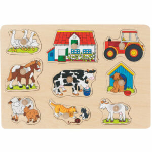 goki Steckpuzzle Bauernhof I