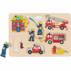 goki Steckpuzzle Feuerwehr