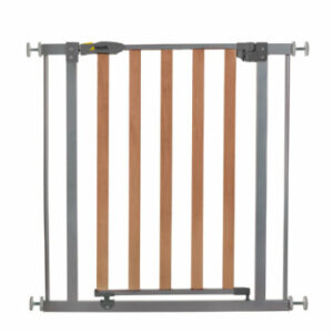 hauck Türschutzgitter Wood Lock Safety Gate silver