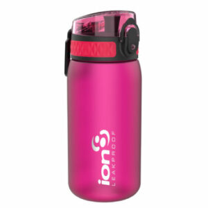 ion 8 Kindertrinkflasche auslaufsicher 350 ml pink