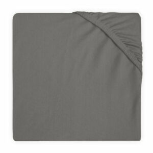 jollein Jersey Spannbettlaken storm grey 60x120 cm