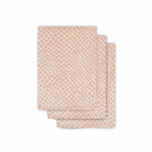 jollein Mullwaschlappen Snake pale pink 3er Pack