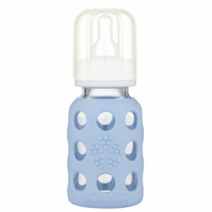 lifefactory Babyflasche aus Glas in blanket 120ml