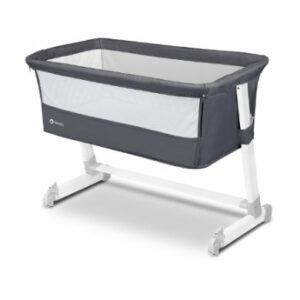 lionelo Beistellbett Theo Dark Grey