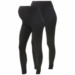 mamalicious Umstandsleggings MLLEA 2er-Pack Black