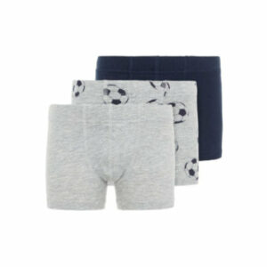 name it Boxershort 3er Pack grey melange