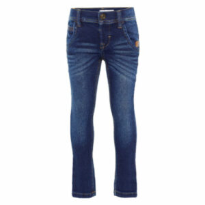 name it Boys Jeans NMMROBIN dark blue denim