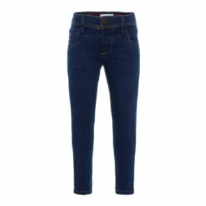 name it Boys Jeans Silas dark blue denim