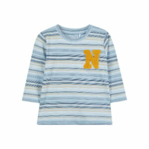 name it Boys Langarmshirt Laban dusty blue