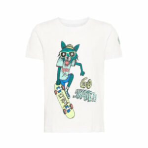 name it Boys T-Shirt Huffano Bright White